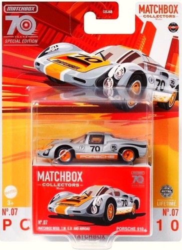 Porsche 910 matchbox - porsche,