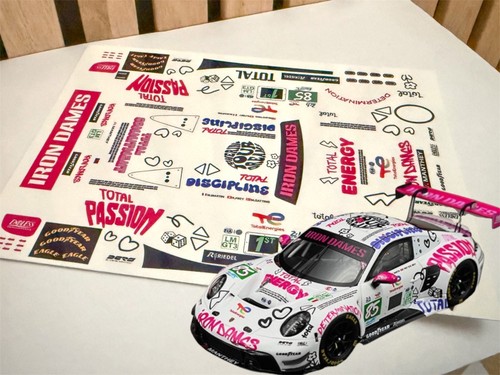 Decalcomanie porsche 911 - decalcomanie,